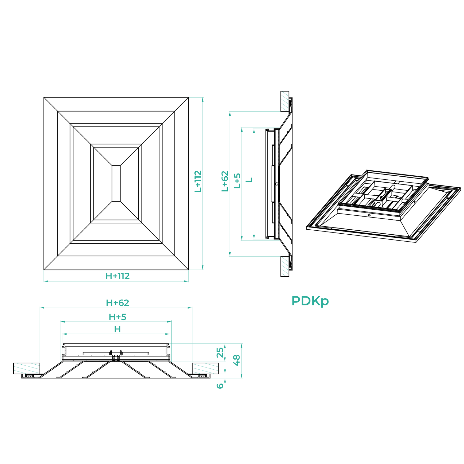 Дифузор PDK №5