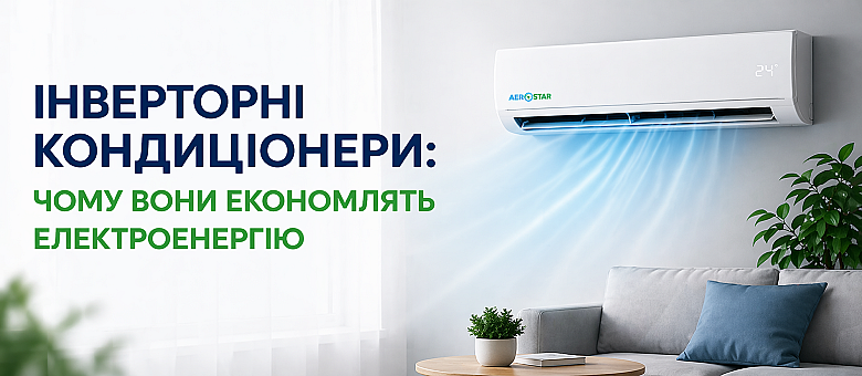 Інверторні кондиціонери: чому вони економлять електроенергію