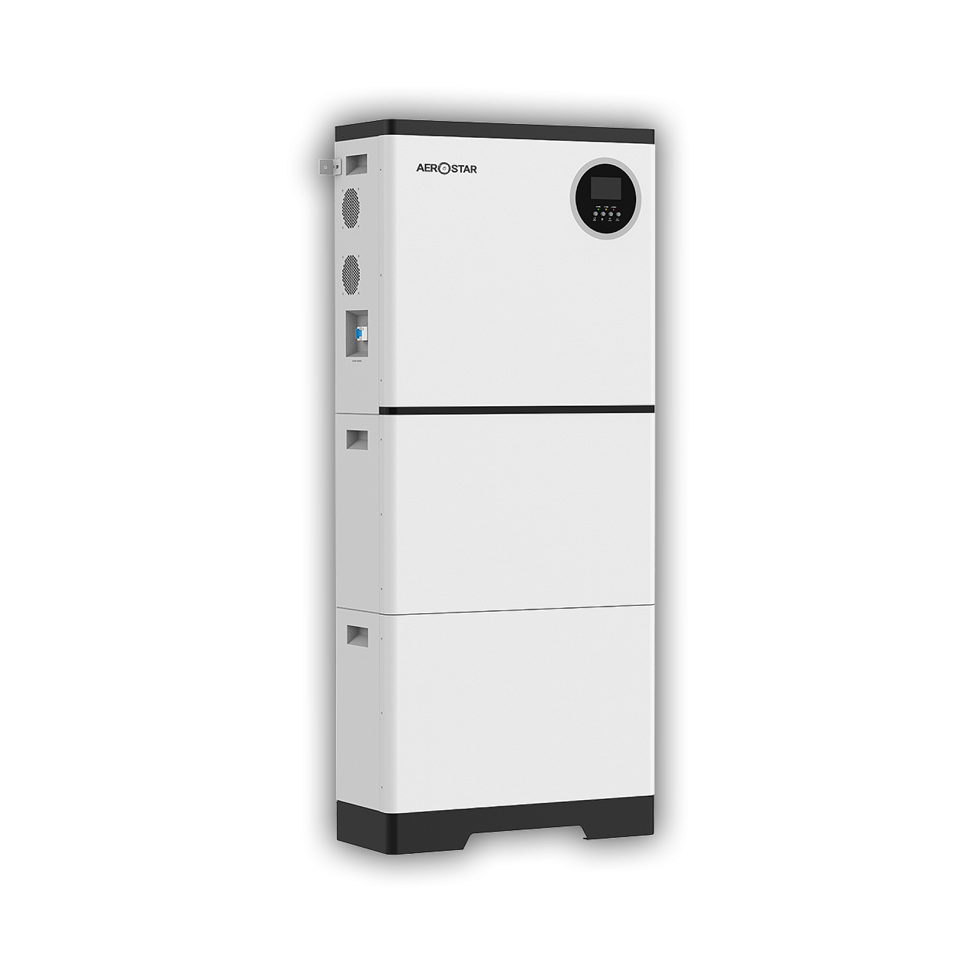 Інвертор гібридний AER-I HB 5,5 kW  Акумуляторна батарея AER-B LiFePO4 5,12 kWh